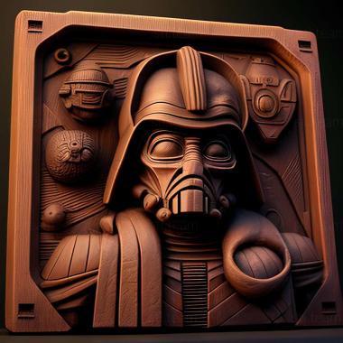 3D model Star Wars Uprising game (STL)